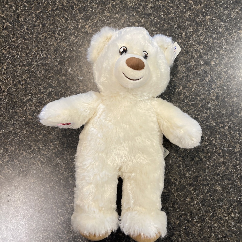 Build A Bear BAB Workshop LIL Pudding CUB Cream Beige Plush Bear 15" #26